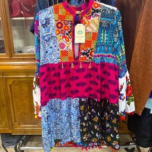 Anandas Collection Multicolored dress👗